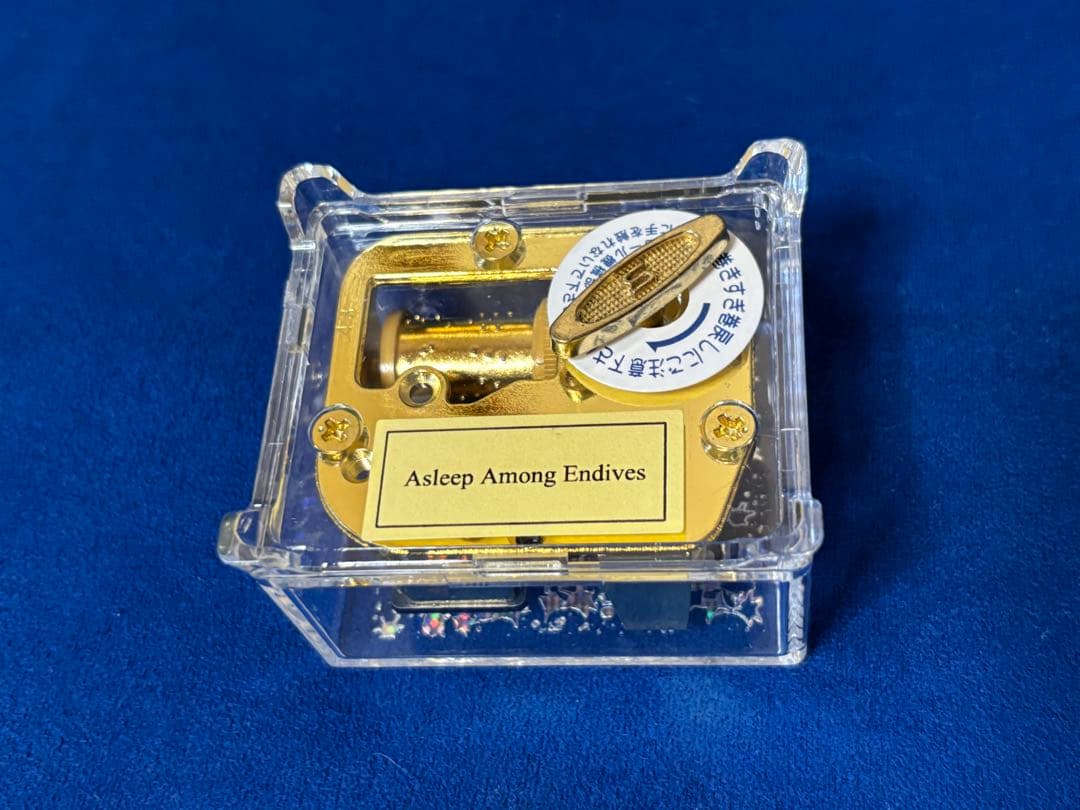 【12/25迄 出品】青葉市子 オルゴール 「アンディーヴと眠って」