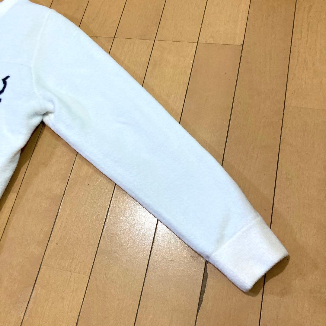 【良品】PEARLYGATES 裏付きクルーネックニットプルオーバー 防風防寒