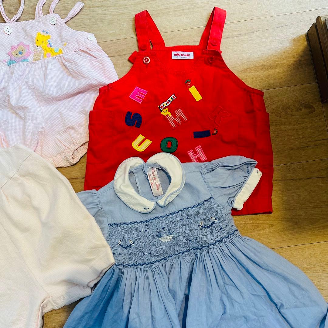 ファミリアミキハウス　セット7点　80cm