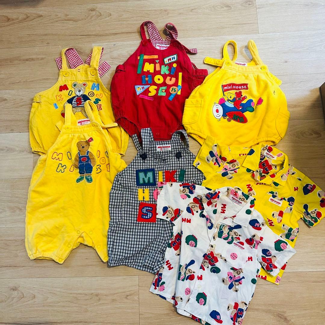 ファミリアミキハウス　セット7点　80cm