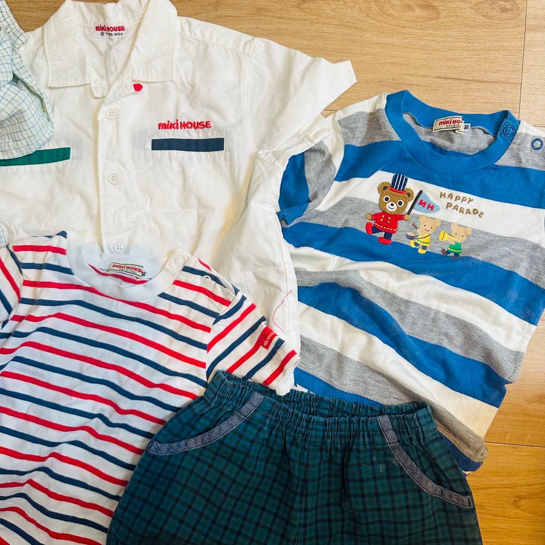 ファミリアミキハウス　セット7点　80cm