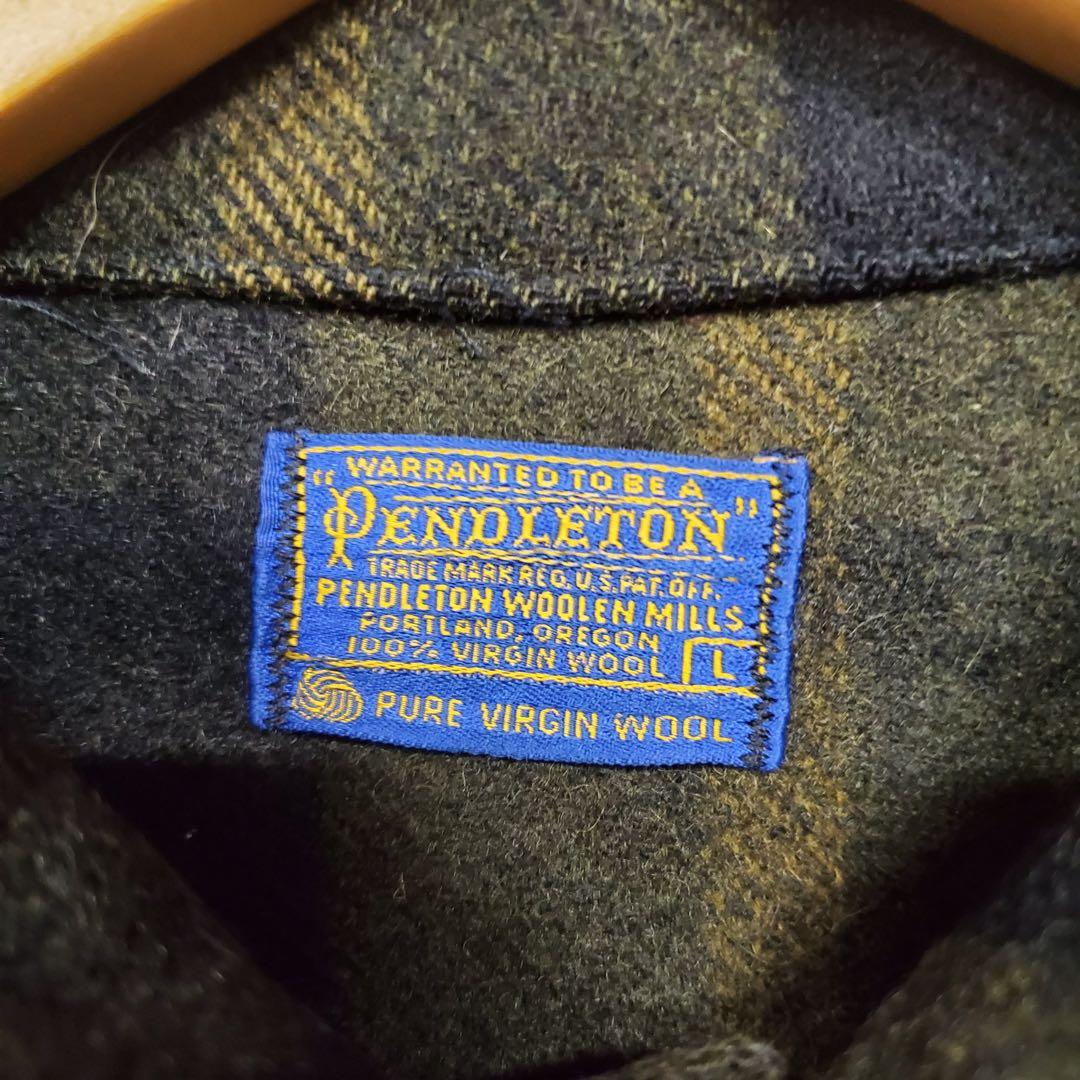 60s Pendleton ウール チェックジャケット USA製 vintage