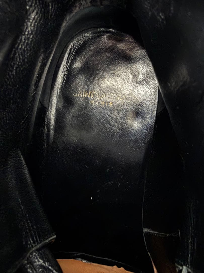 サンローランパリ エディ期 ワイアットジョッパーブーツ 41 レザーブーツ