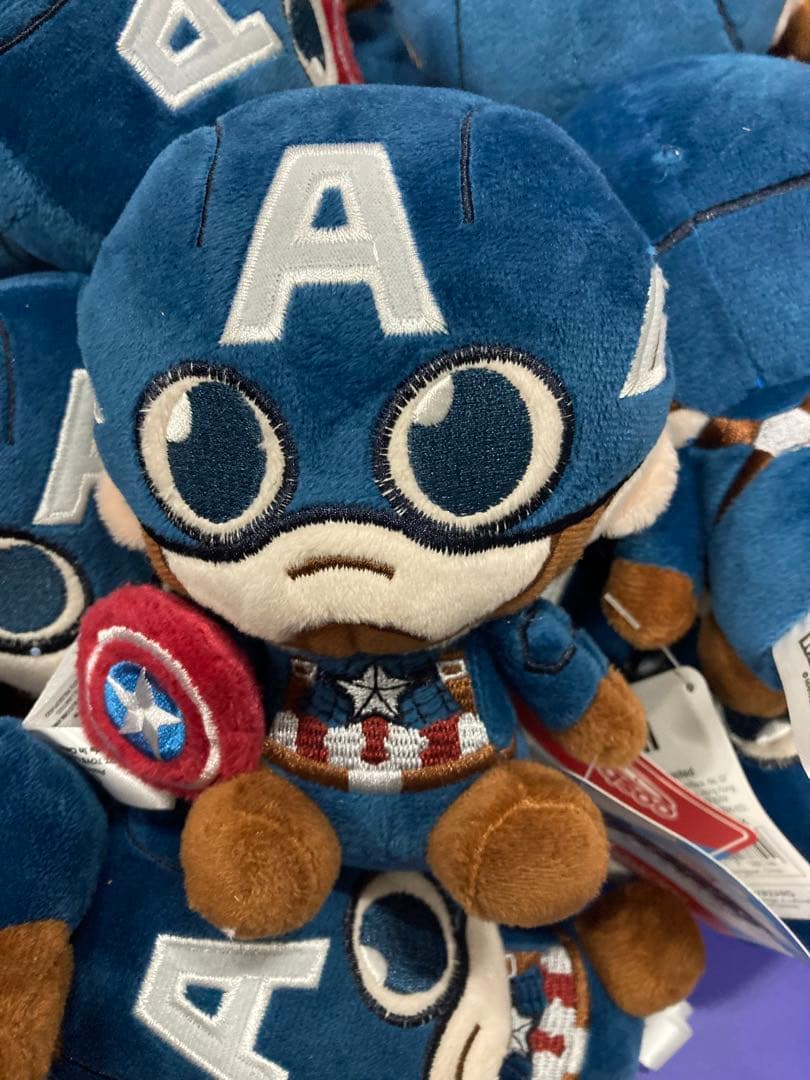 J)新品 マーベル コスベイビー キャプテンアメリカ ぬいぐるみ 計43個