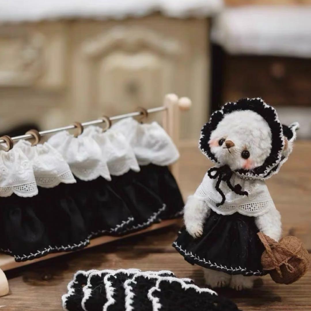 愛おしい白熊ちゃん アーティストベア 海外作家様 ハンドメイド