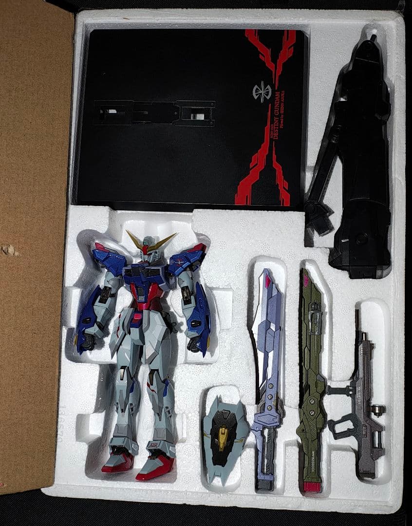 METALBUILD デスティニーガンダム フルパッケージ 開封品 翼説明書欠品