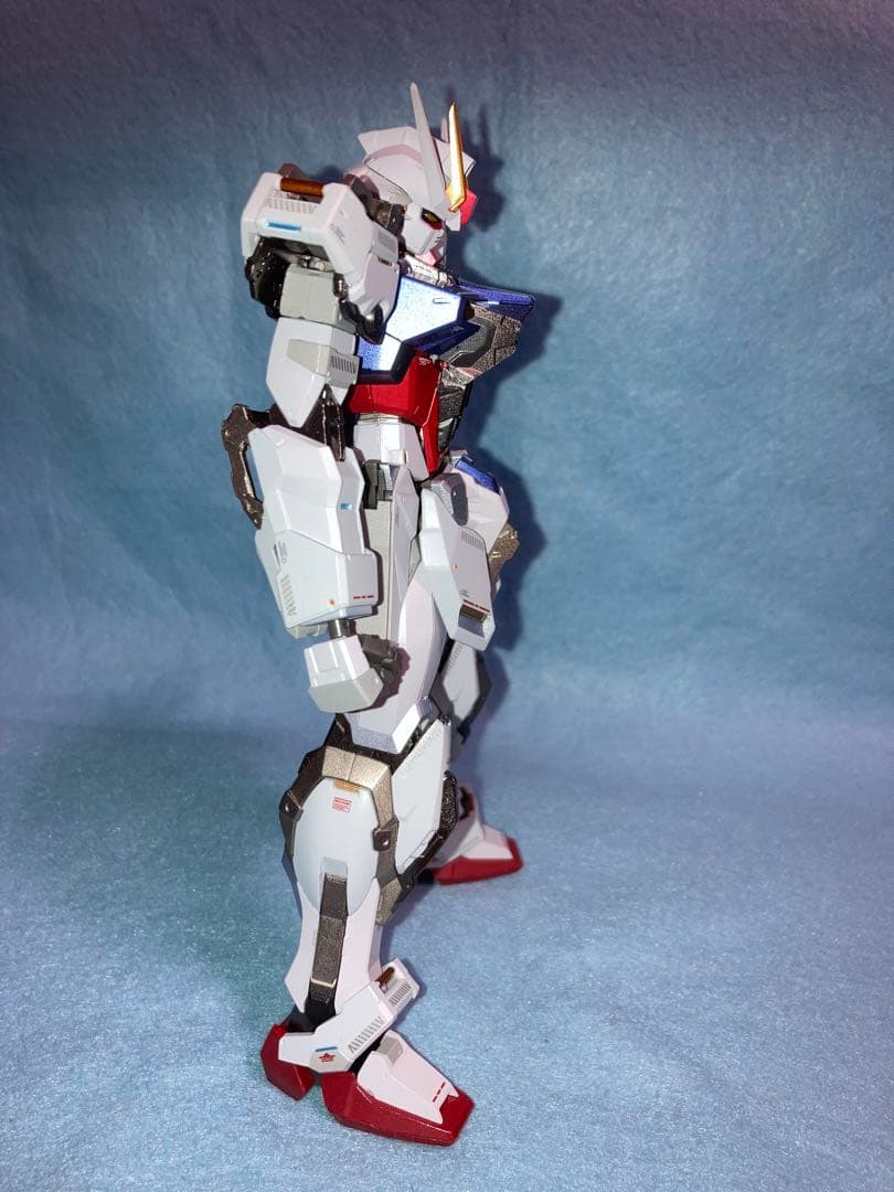 美品　メタルビルドストライクガンダム＋3装備