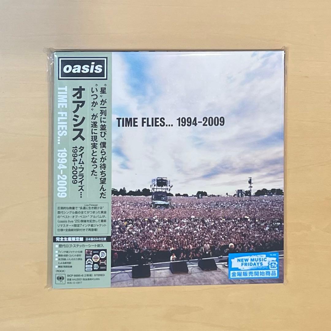 oasis メモリアルチケット クリアファイル TIME FLIES CD Oasis