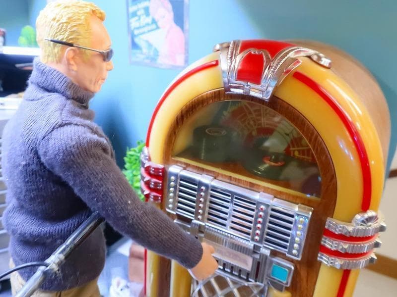 トップガン ジオラマ用 1/6 ジュークボックス ワーリッツァー BTTFにも♪