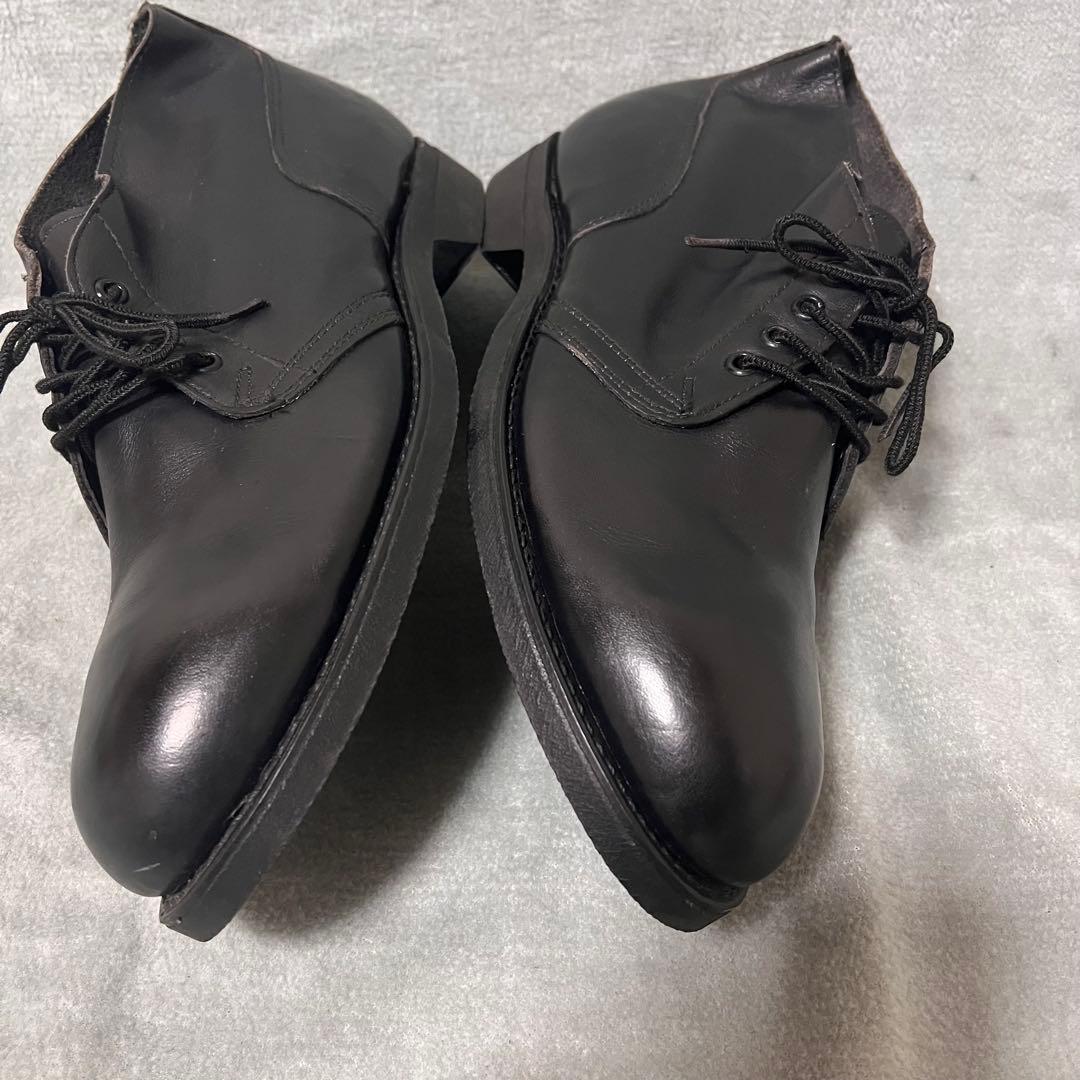 80sヴィンテージADDISON SHOE COMPANY 10.5R 革靴黒