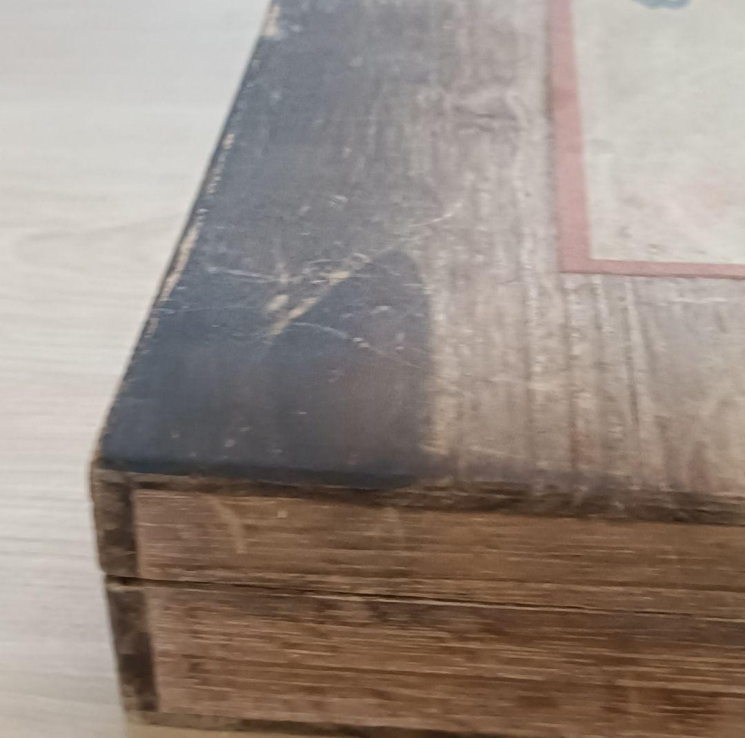 木版画桐箱 時代物 夢男木版画