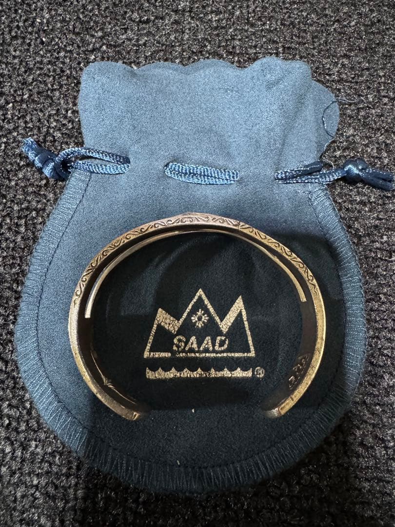 SAAD アラベスク バングル シルバー925