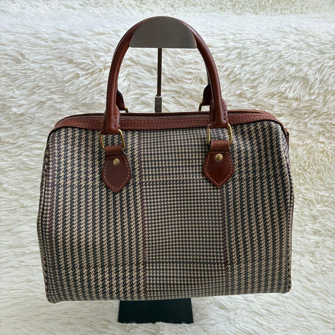 Polo Ralph Lauren ハンドバッグ チェック、千鳥柄