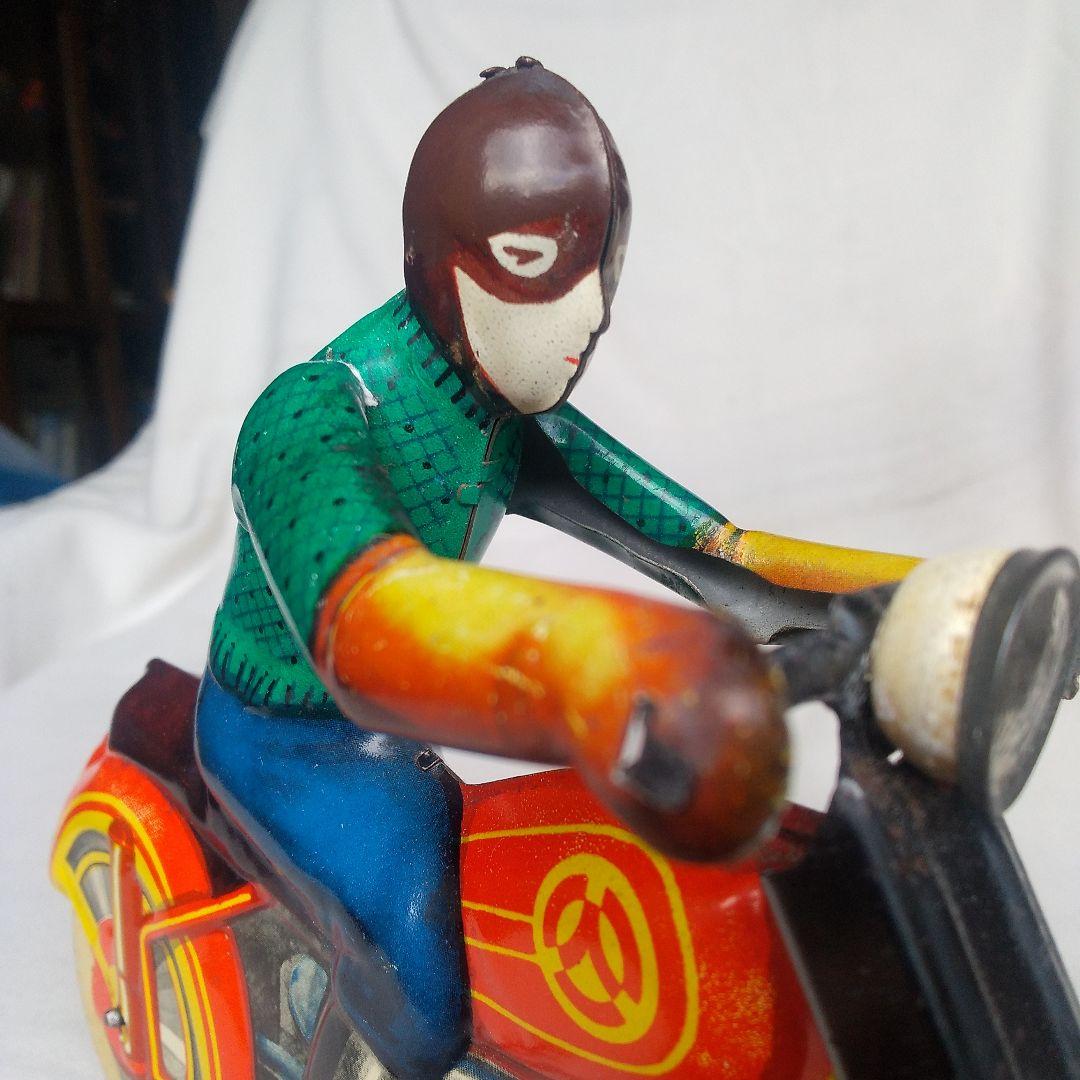 旧ソ連製 ブリキ オートバイ バイク レトロ ビンテージ 昭和 古い