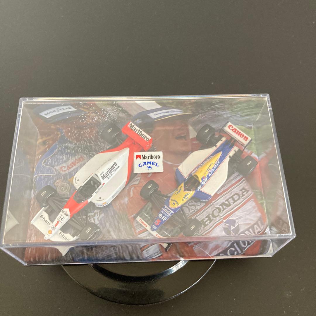 F1 MP4/6 FW14 アイルトンセナ マンセル ケースは ミニチャンプス