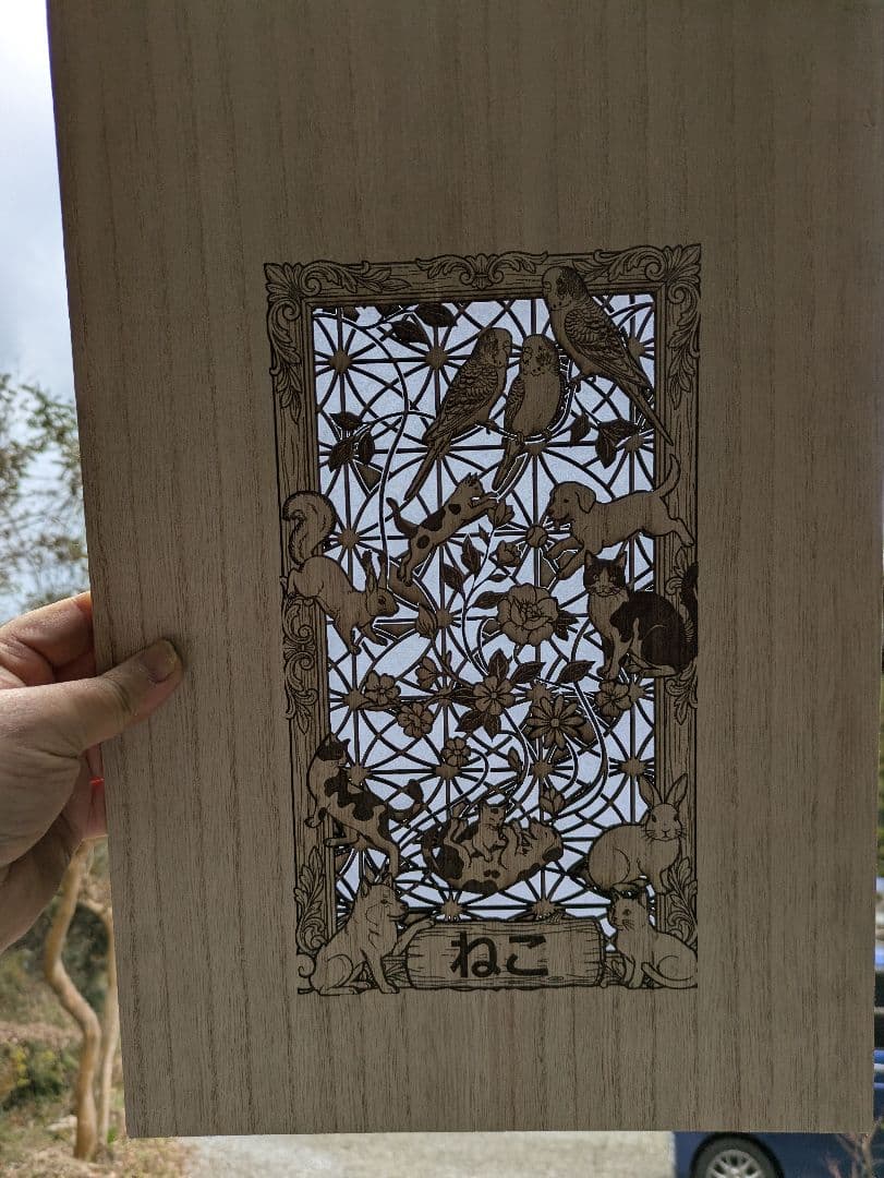 行って帰る君] ペットドア ペット スルー 大型 - メルカリ [行って帰る