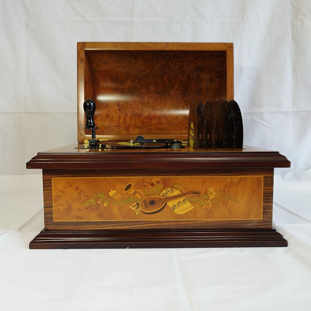 【ジャンク品】THORENS トーレンス ディスク交換式 ドーム型 オルゴール