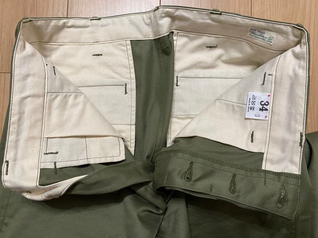 専用商品 WAREHOUSE コットンパンツ 34サイズ ※柄の指定はできません