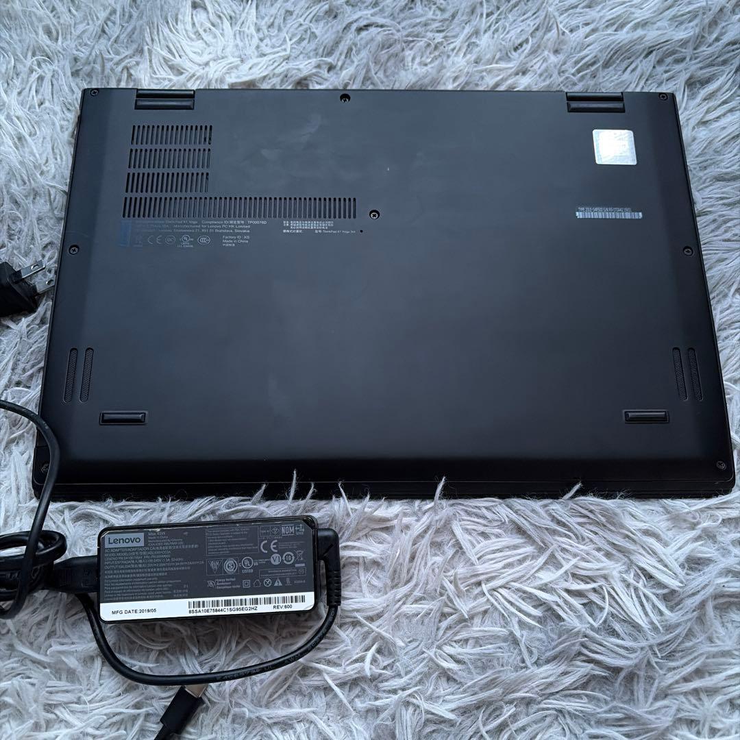 Lenovo ThinkPad x1 yogaノートPC 日本語配列gen3td