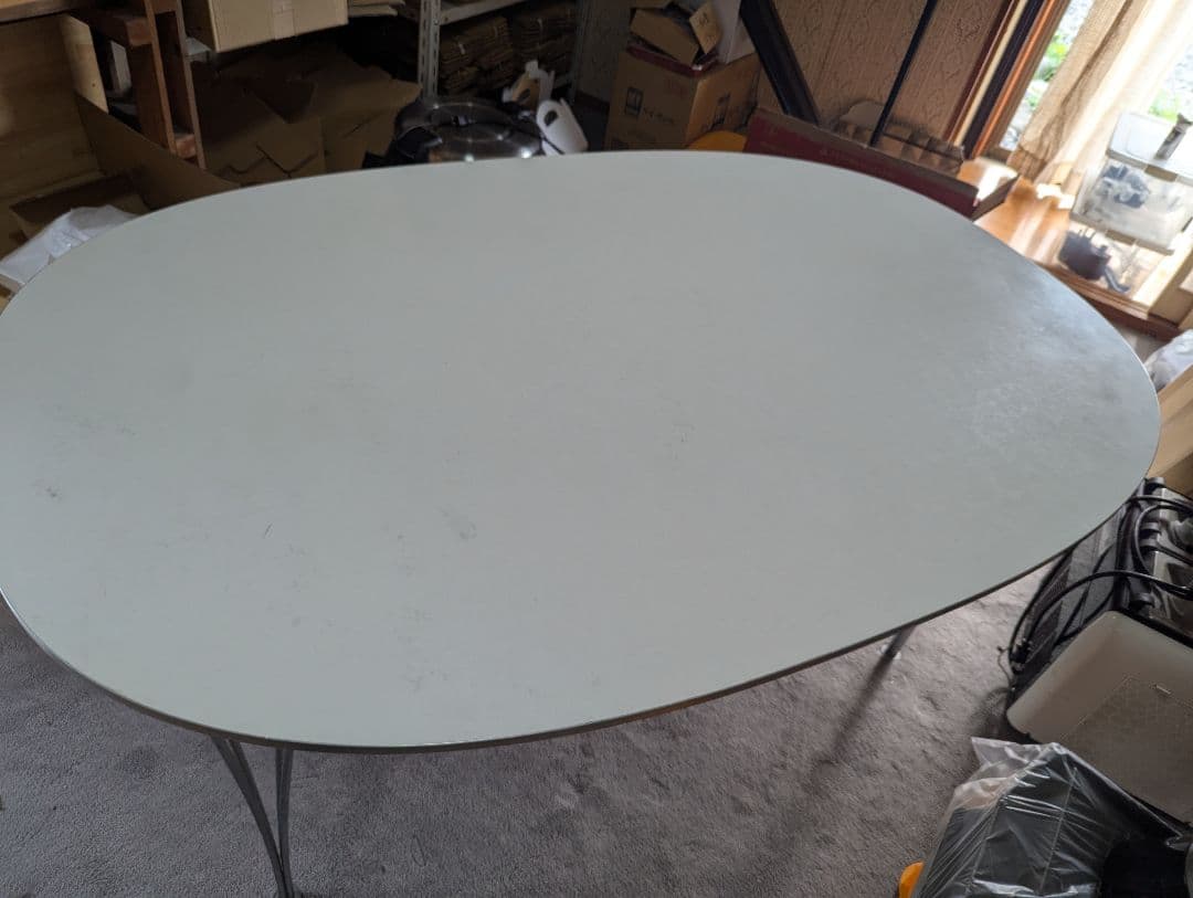 フリッツハンセン　スーパー楕円テーブル&セブンチェア4脚セット