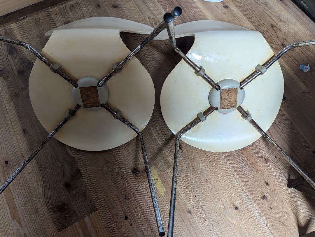 フリッツハンセン　スーパー楕円テーブル&セブンチェア4脚セット