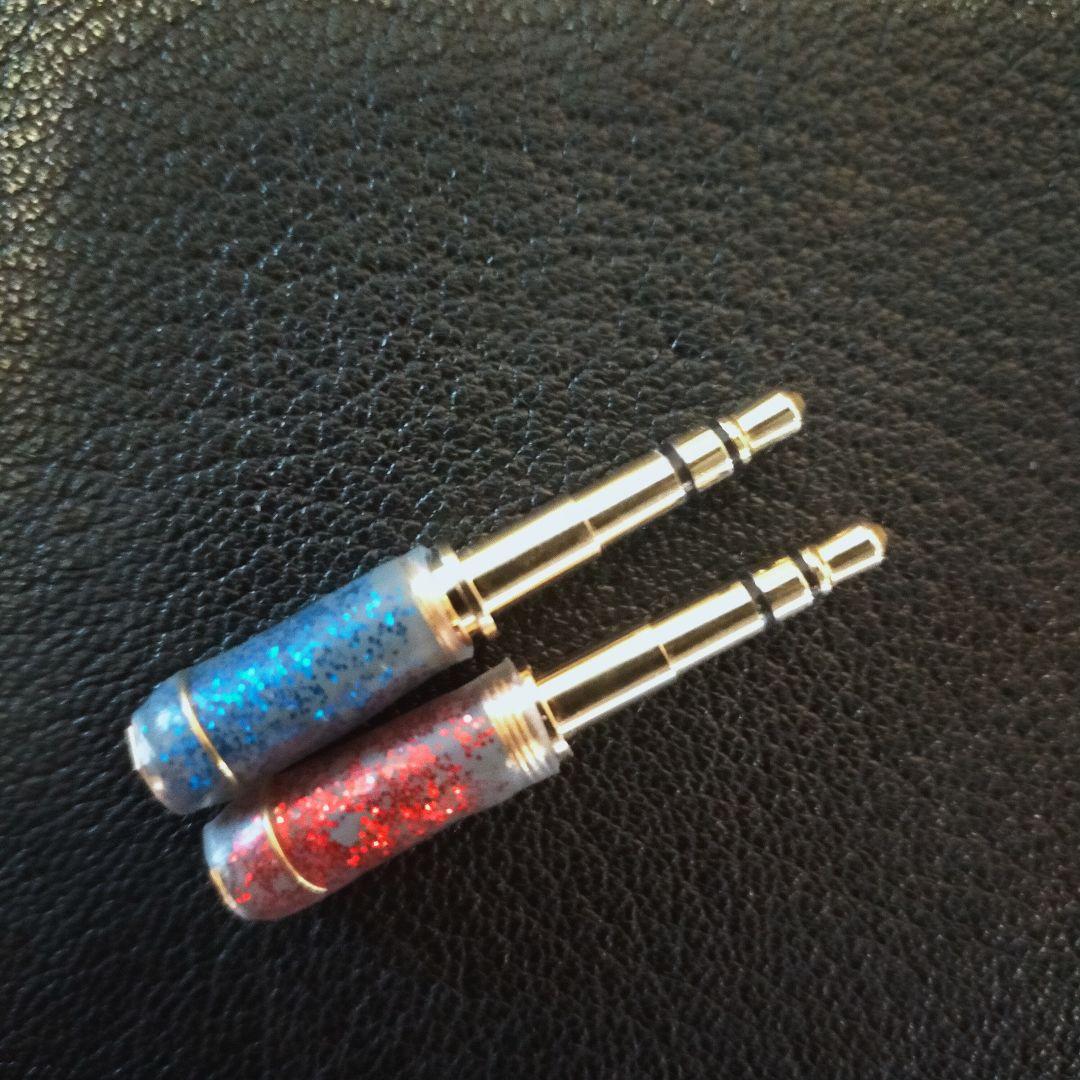 オーグライン+pt ロング 3.5mm ミニプラグ mmcx 変換