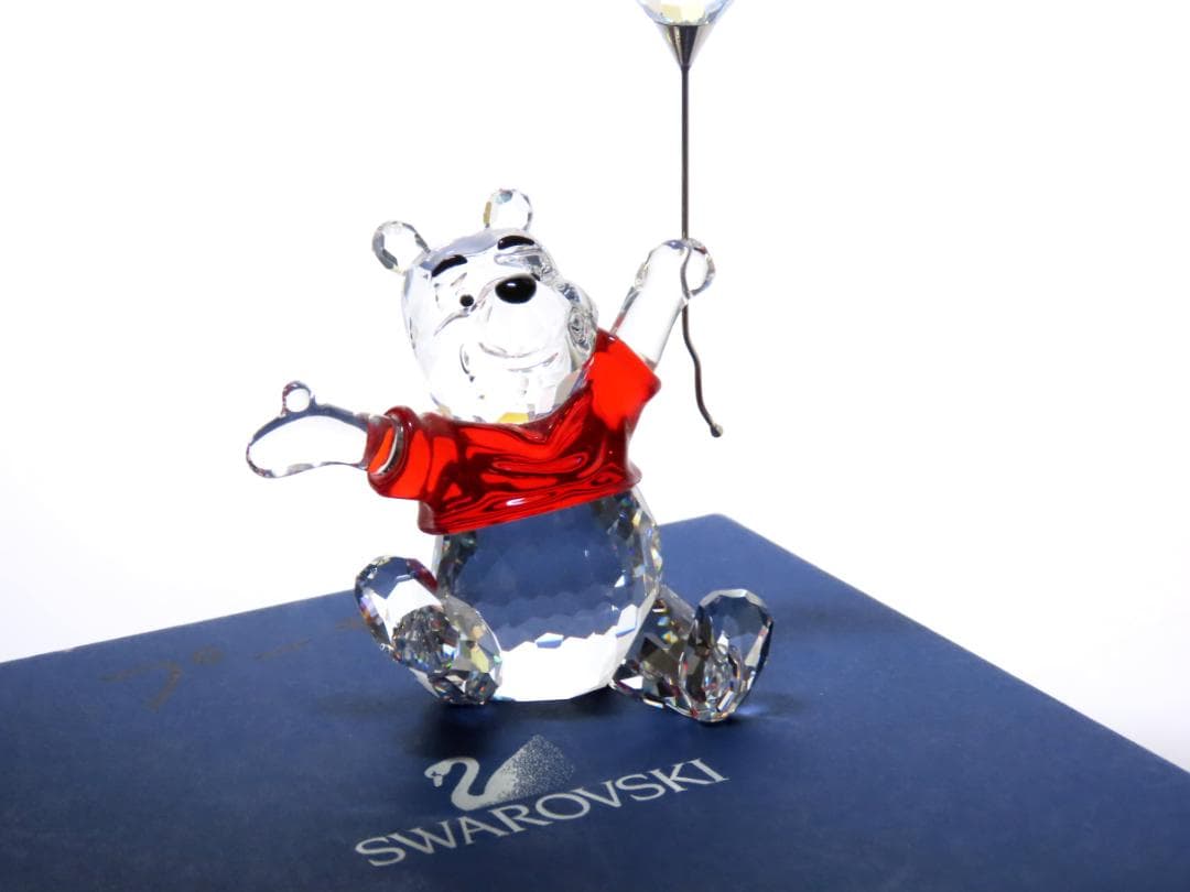 【スワロフスキー】　　くまのプーさん　　SWAROVSKI SWAROVSKI（スワロフスキー） くまのプーさん 風船 タイトルプレート
