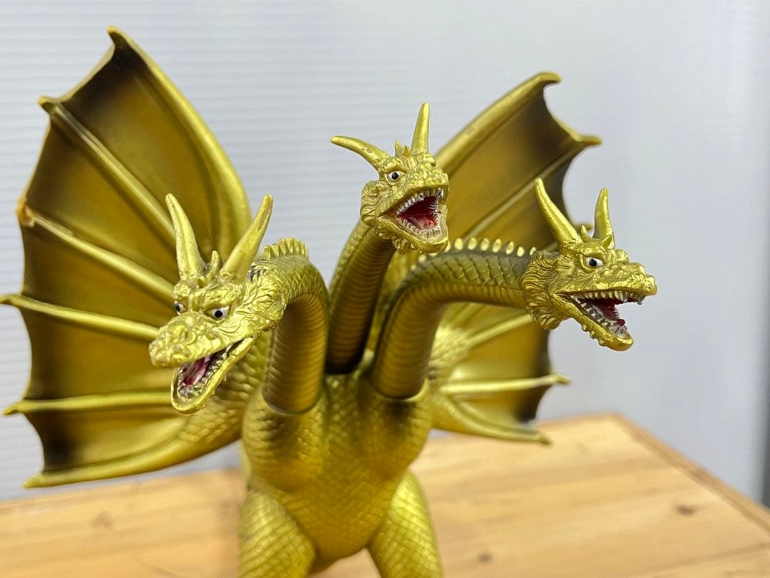 キングギドラ ソフビ ゴジラ 東映 初代 昭和 当時物