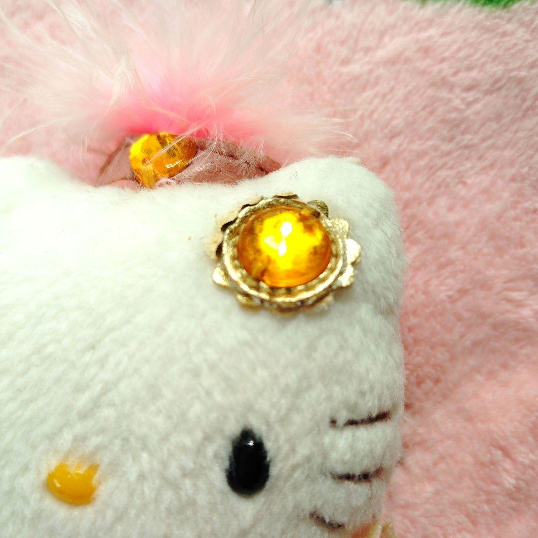 ハローキティ　ぬいぐるみマスコット　光るネックレス　サンリオピューロランド