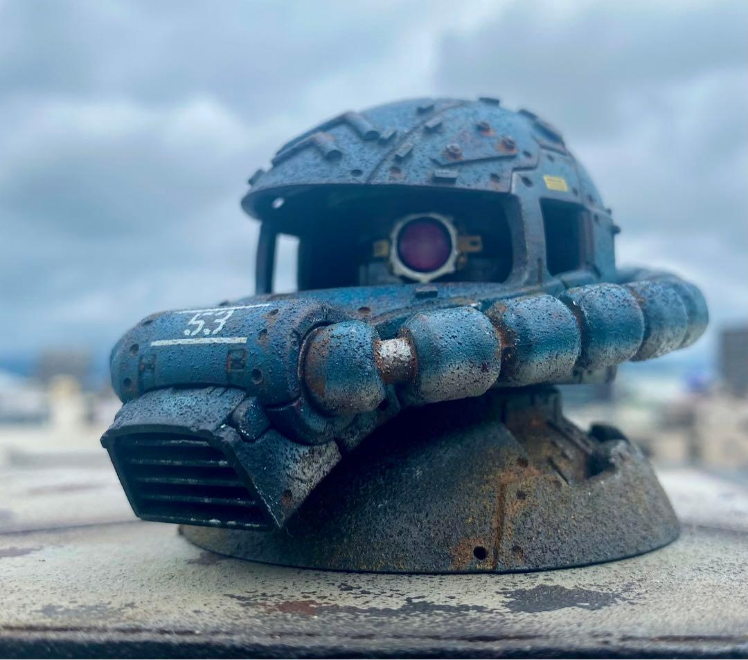 EXCEED MODEL ザクヘッド量産機カラー① 現地改修塗装完成品