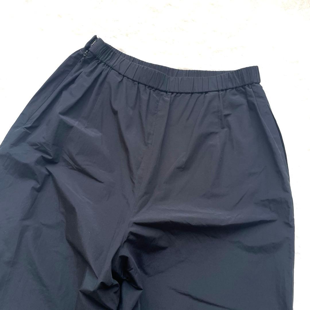 慈雨 センソユニコ 変形 バルーン ワイド パンツ 黒 40