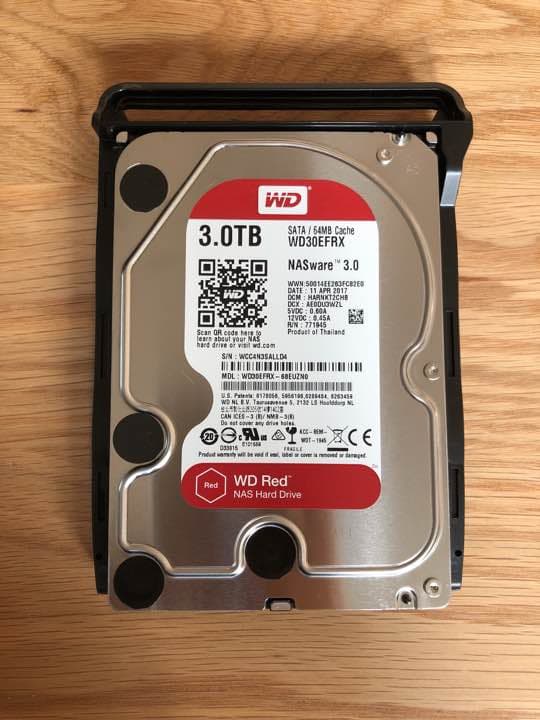 外付けハードディスク・ドライブ Synology DS223J + WD Red 2TB Amazon