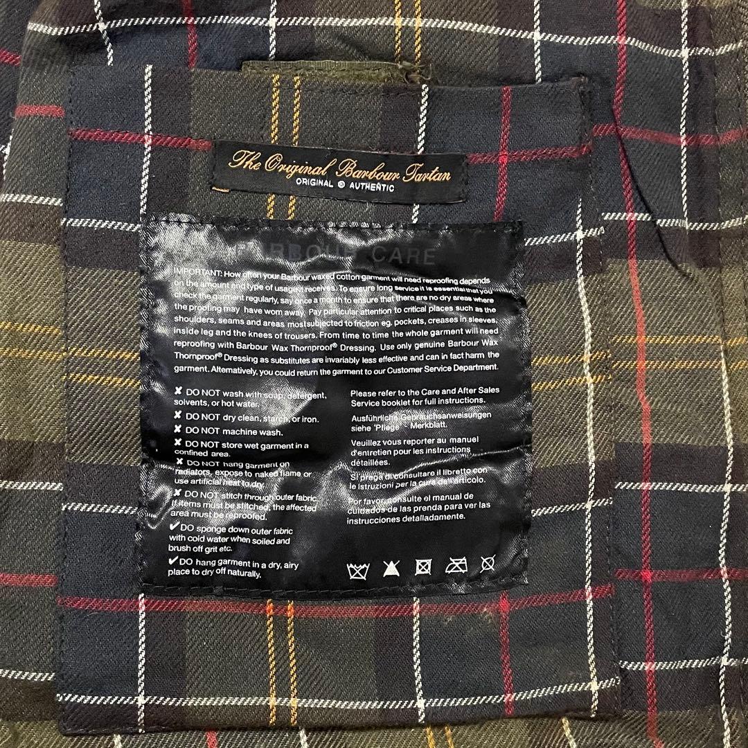 希少バブアーBARBOUR DEPT(B) MILLS フィールドパーカー 古着