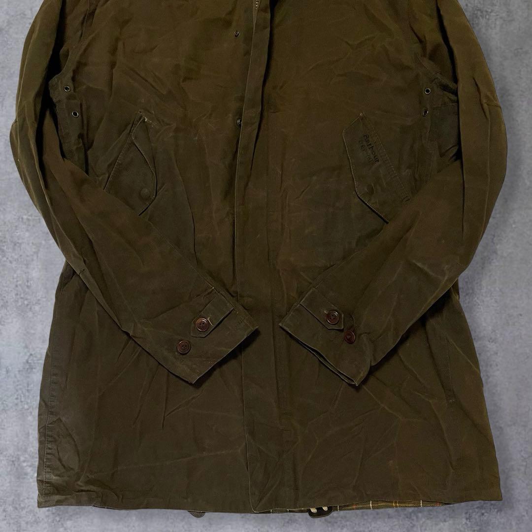 希少バブアーBARBOUR DEPT(B) MILLS フィールドパーカー 古着