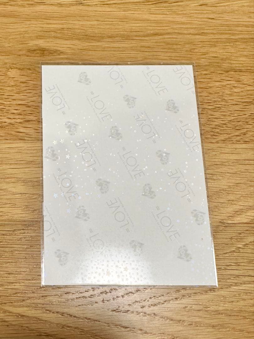 佐々木舞香　この空がトリガー歌唱衣装② 直筆　チュウ