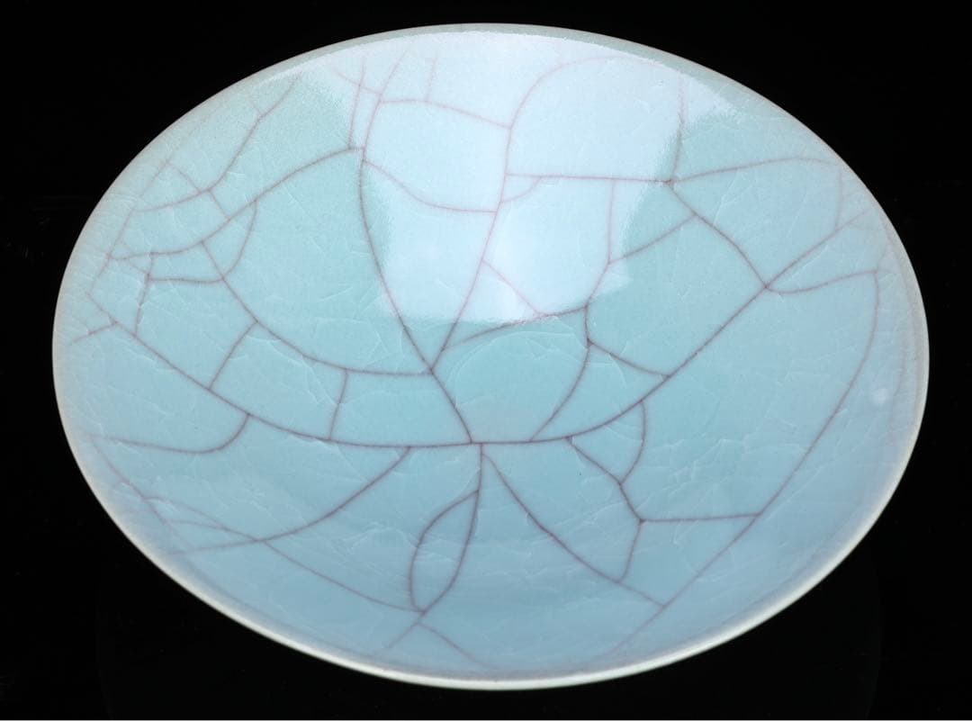 高井進 妙高窯 青磁鉢　茶碗 共箱 共布 栞 作陶展栞 茶道具　作家　夏　骨董品