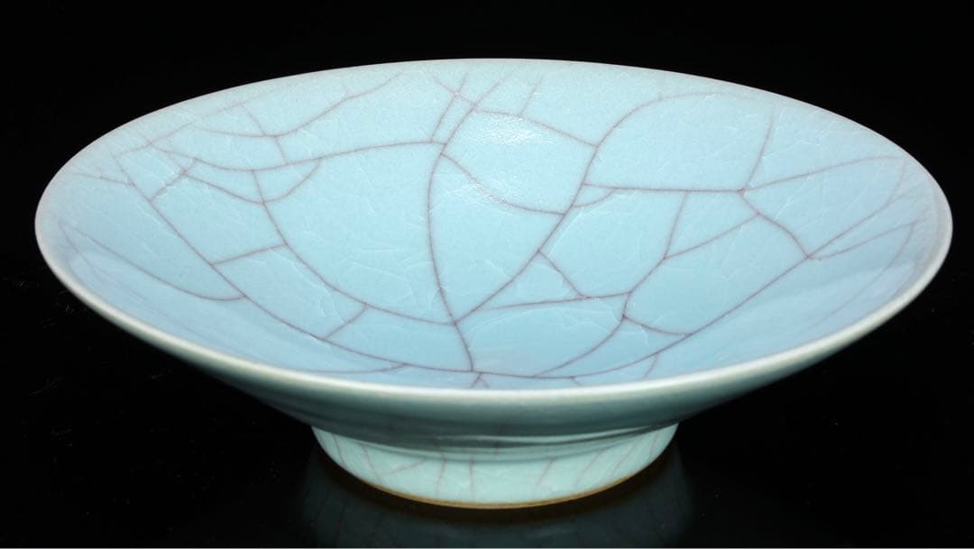 高井進 妙高窯 青磁鉢　茶碗 共箱 共布 栞 作陶展栞 茶道具　作家　夏　骨董品