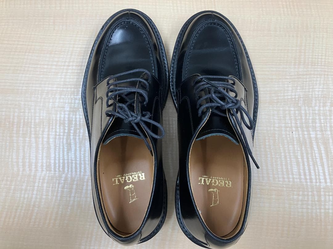 ブラックレザードレスシューズ