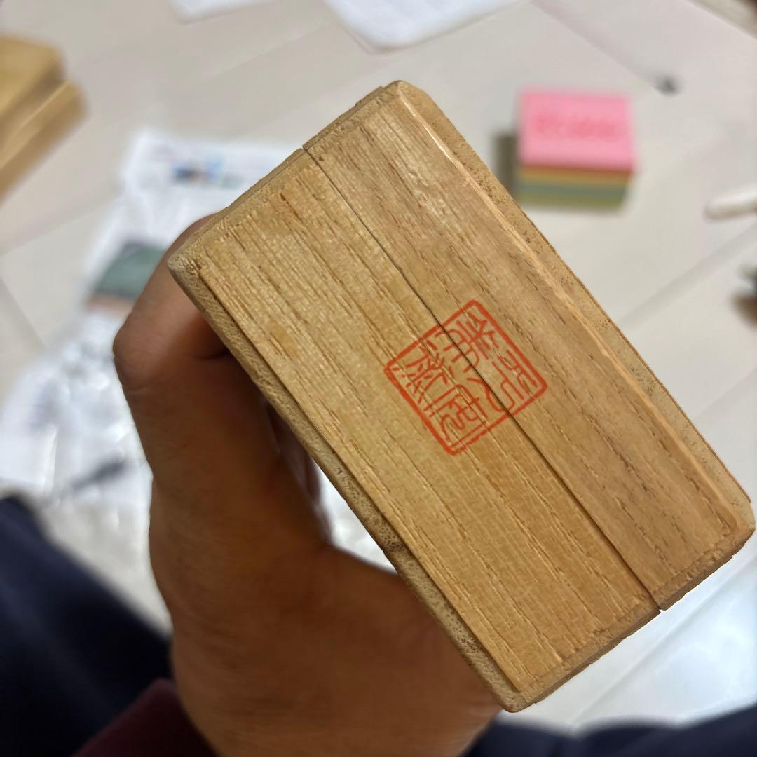 B5666【アンティーク】刀装具　銘花華