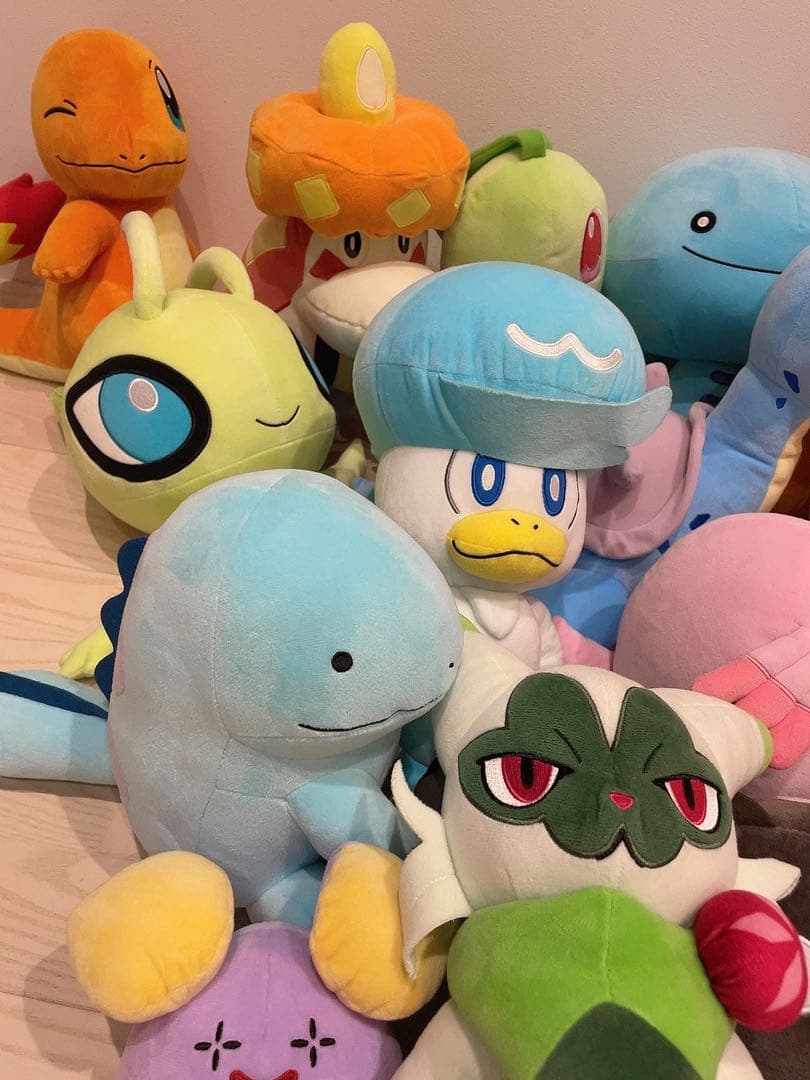 値下げ交渉受付中 ポケットモンスター　ぬいぐるみ　まとめ売り　40体以上あります