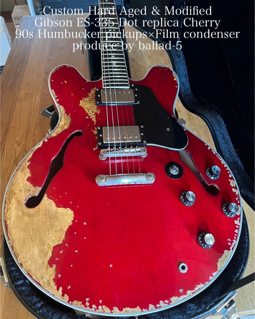 Kさま専用ページ/ハードエイジド⭐︎Gibson ES335レプリカ チェリー