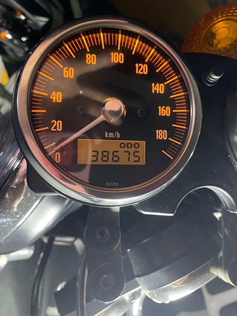 w650 純正メーター38675km