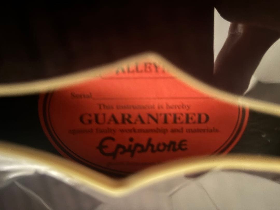r*i様 値段交渉歓迎！！Epiphone セミホロウボディ エレキギター ブラ