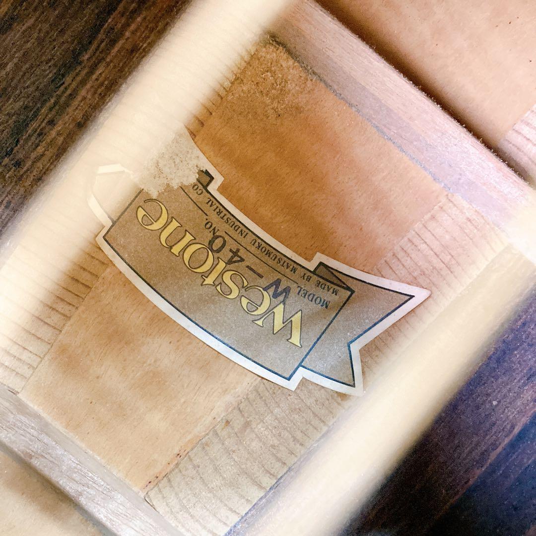 westone w-40 バックハカランダ 3P ジャパンビンテージ アコギ - メルカリ