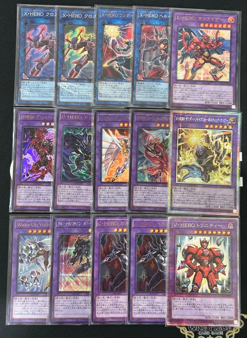 遊戯王　HEROデッキ　ファウンティン　ボルティックサンダー　禁じられた聖冠