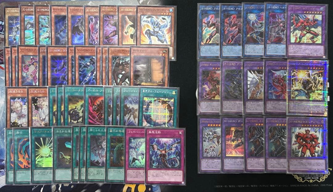 遊戯王　HEROデッキ　ファウンティン　ボルティックサンダー　禁じられた聖冠