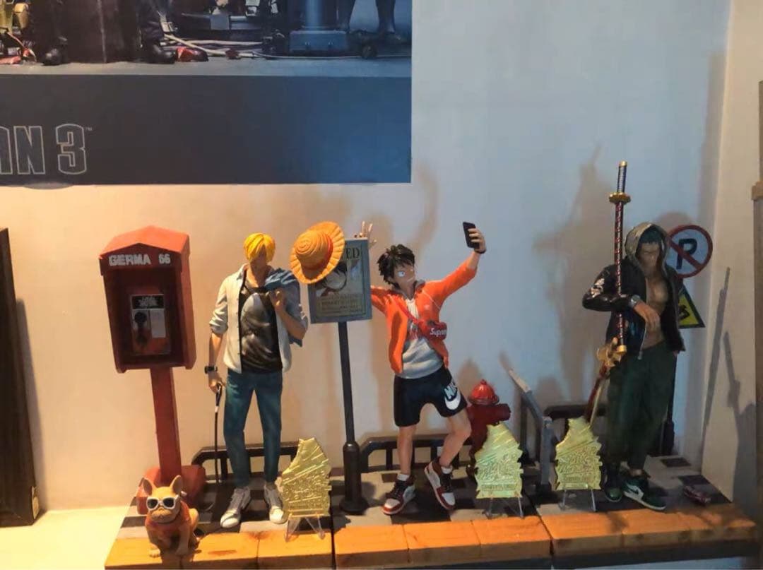 ONE PIECE  サンジ ガレージキット ガレキ スタチュー①⑦