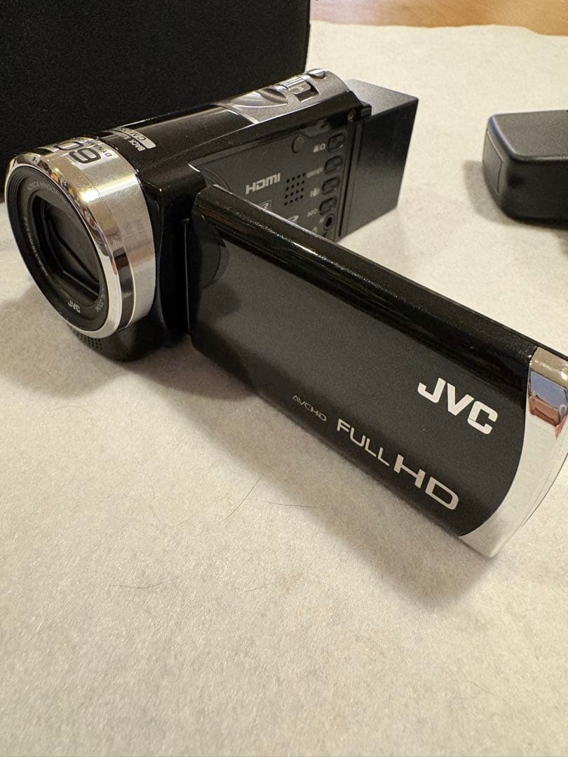 JVC ケンウッドEverio GZ-E108-B ハードディスク ビデオカメラ