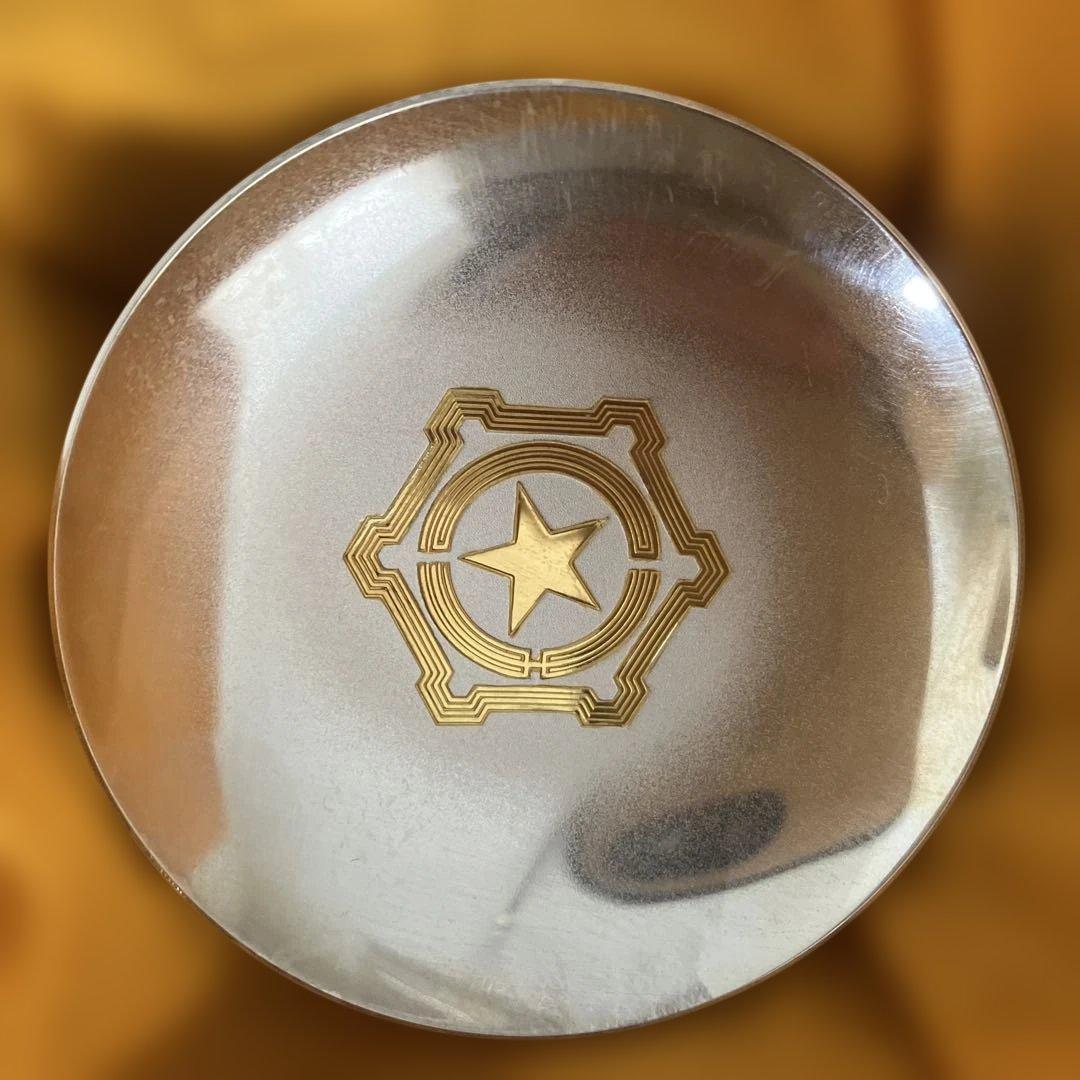 純銀製銀杯　刻印有り大小2枚　専用桐箱入り　97g