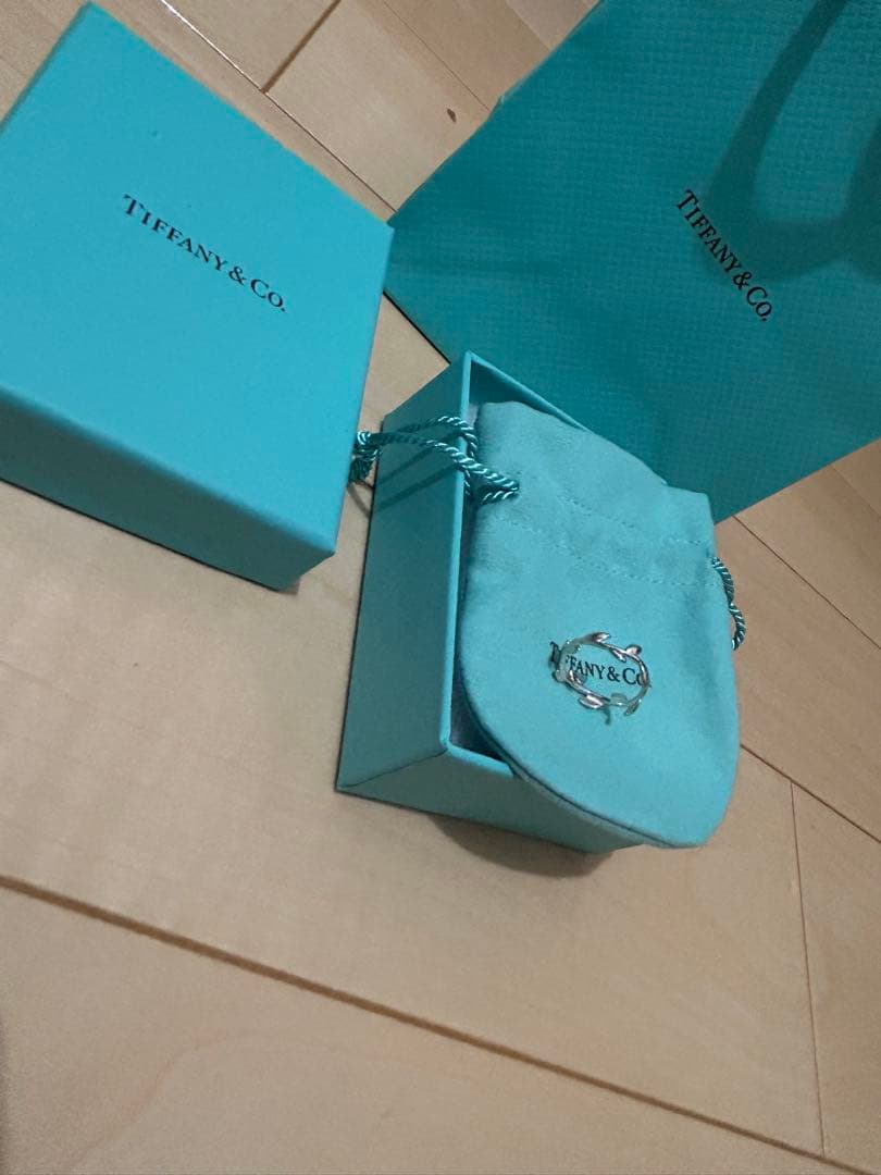 ピ*ナ様 ティファニー リング オリーブ リーフ 925